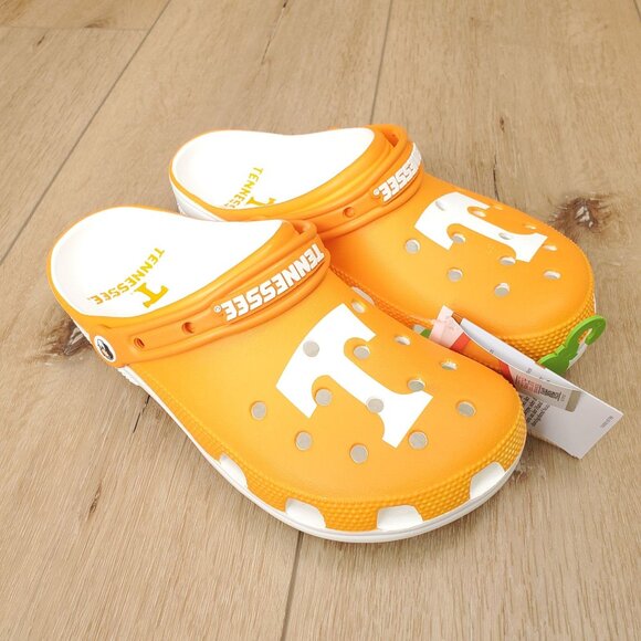 Crocs University of Tennessee Classic Clogs Orange White UT Smokey Power T New University of Texas Longhorns Unisex Crocs | Mercari main image 2